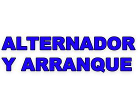 Alternador y arranque