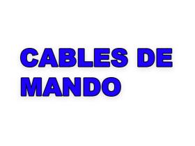 Cables de mando