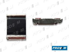 Accesorios V106 - Moldura negra cromada 30mm universal