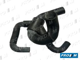 Caucho Metal MR-1568 - Manguito inferior de radiador Renault Clio 19 diesel