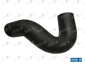 Caucho Metal MS-1219 - Manguito superior de radiador Seat 124 potenciado 73->