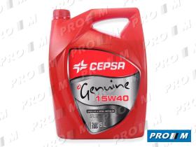 Cepsa 5L 15W40 - Aceite Cepsa Genuine 15W40 5 litros