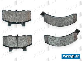 Delphi LP1216 - Juego pastillas de freno Cadillac Deville 1995