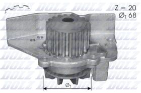 Dolz C118 - Bomba de agua Citroen XANTIA