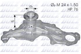 Dolz F122 - Bomba de agua Ford sierra capri granada taunus centif 6CL 79