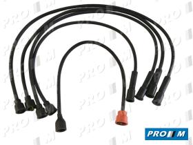 Fae 83110 - Juego cables de bujias Seat-Fiat-Lada-Lancia-Saab