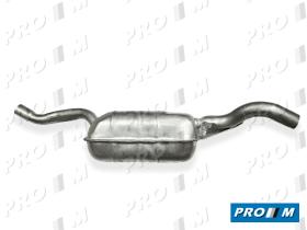 Fonos 1049 - Silencioso de escape trasero Seat 127 1010cc Fura Crono