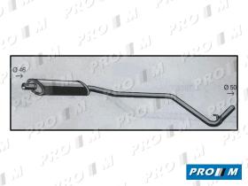 Fonos 611125 - Silencioso intermedio Renault Super 5 GT Turbo 87-