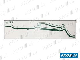 Fonos 61386 - Silencioso trasero Citroen C15 Diesel 84-