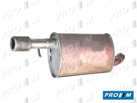 Fonos 619174 - Silencioso trasero Ford Fiesta 1.6 inyección 89-