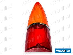 Prom Iluminación 1167 - Tulipa trasera bicolor Seat 1500 monofaro antiguo