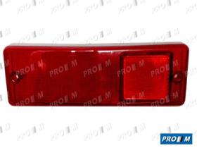 Prom Iluminación 1334 - Tulipa trasera derecha roja Seat 124D