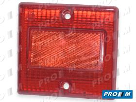 Prom Iluminación 1380 - Tulipa piloto trasero derecho Seat 132 Primera Serie