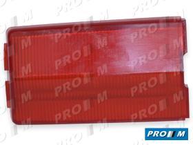 Prom Iluminación 20439 - Tulipa trasera izquierda roja Seat 124 Primera serie