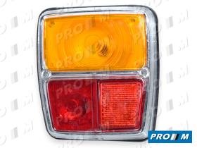 Prom Iluminación P1D - Piloto trasero derecho con borde cromado Simca 1000