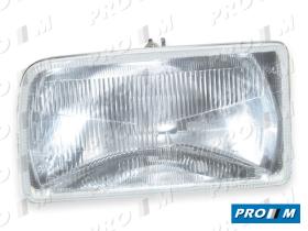 Hella 1AF004781011 - Óptica de faro izquierda H4 Ford Fiesta 9/93