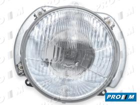 Hella 1A6960647204 - Óptica de faro H4 Volkswagen Polo Classic I 08/84-09/90