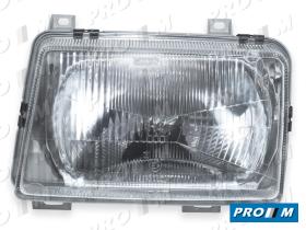 Hella 1AG960985111 - Óptica de faro izquierda H4 Seat Ibiza 84-91