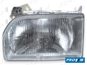 Hella 1AF960723111 - Óptica de faro izquierdo H4 Ford Escort 86-90