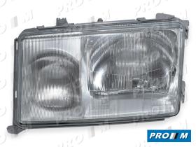 Hella 1EJ004440251 - Óptica de faro izquierdo Mercedes W124 9/89