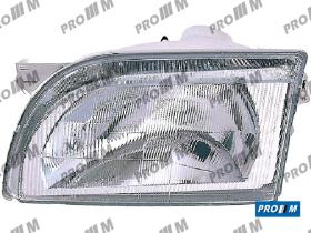 Pro//M Iluminación 11313101 - Faro izquierdo H4 Ford Transit reg. manual