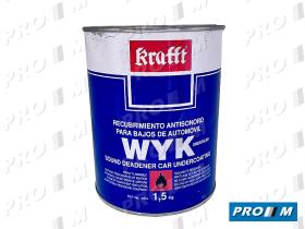Krafft 14504 - Brea pintura para bajos de carroceria WYK UNDERCAR