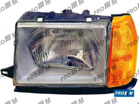 Magneti Marelli LPA672 - Faro izquierdo h4 Y10