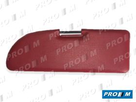 Clásicos BE55804001R - Parasol interior rojo Seat