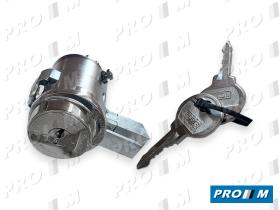 Clásicos BY95600020 - Clausor llave de arranque Seat 600 D-E-L con bloque