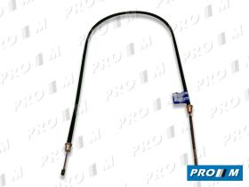 Pujol 902051 - Cable freno de mano derecho Renault 4-6 1048mm