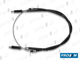 Pujol 902096 - Cable freno de mano Seat 124 con pinzas