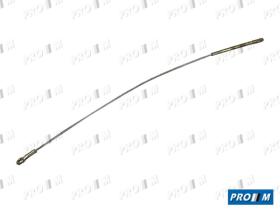 Pujol 902097 - Cable palanca freno mano ojo rosca 470mm