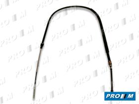 Pujol 907006 - Cable freno de mano Seat Toledo 91 con tambor 1528mm