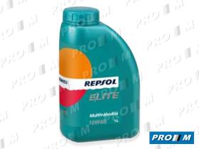 Repsol 1LELITEMULT - Aceite Repsol Elite Multiválvulas 10W40 1 Litro