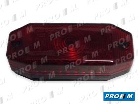 Rinder 80000 - Piloto galibo rojo 102x42mm