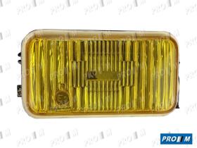 Valeo 029360 - Óptica de faro antiniebla izquierdo H3 amarillo Renault 5 TS