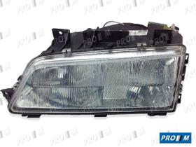 Valeo 061195 - Óptica izquierda H4+H1 con mando hidraulico Peugeot 405