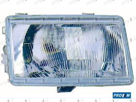 Valeo 061264 - Óptica de faro derecha H-4 Renault 21,Trafic