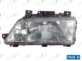 Valeo 061611 - Optica izquierda manual  Peugeot 405 7/92-10/96