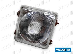 Valeo 061698 - Óptica de faro cuadrada izquierda Renault 6 8/73-80