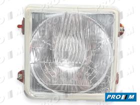 Valeo 061703 - Óptica derecha cuadrada H4 Renault 6  9/73-80