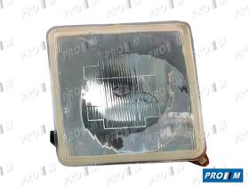 Valeo 061708 - Óptica de faro interior izquierda H1 larga Renault 12 TS -7/