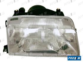 Valeo 063024 - Óptica de faro delantera derecha H4 con mando Renault 19