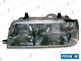Valeo 063037 - Óptica de faro delantera izquierda H4+H1 Renault 19 16 válvu