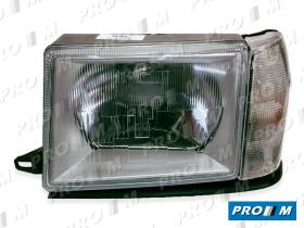 Valeo 084436 - Óptica izquierda H-4 con  Lancia Y10 03/89-->12/92