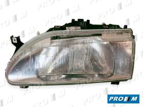 Valeo 084762 - Óptica de faro delantero izquierdo eléctrico H4 Renault 19 I