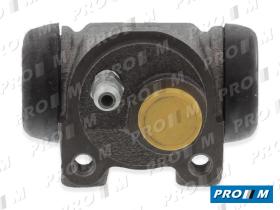 Villar 6235893 - Bombin de freno trasero izquierdo Citroen Ax 19mm