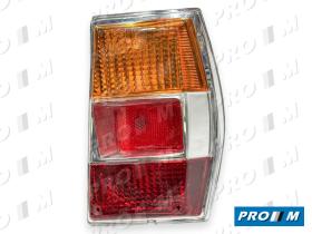 Iluminación (hasta '90) 0084510064 - Piloto trasero derecho marco cromado Renault 6 - 9/76