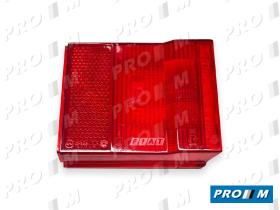 Iluminación (hasta '90) 1423740065 - Tulipa trasera izquierda roja Seat 131 Moderno