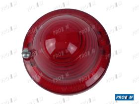 Iluminación (hasta '90) 1428170029 - Tulipa roja Citroen Mehari